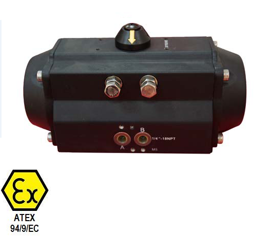 Actuador neumático modelo RA-3